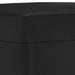 Set de canapele cu perne, 3 piese, negru, piele ecologică - WALTI WALTI