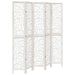 Paravan cameră 5 panouri, alb, lemn masiv paulownia - WALTI WALTI