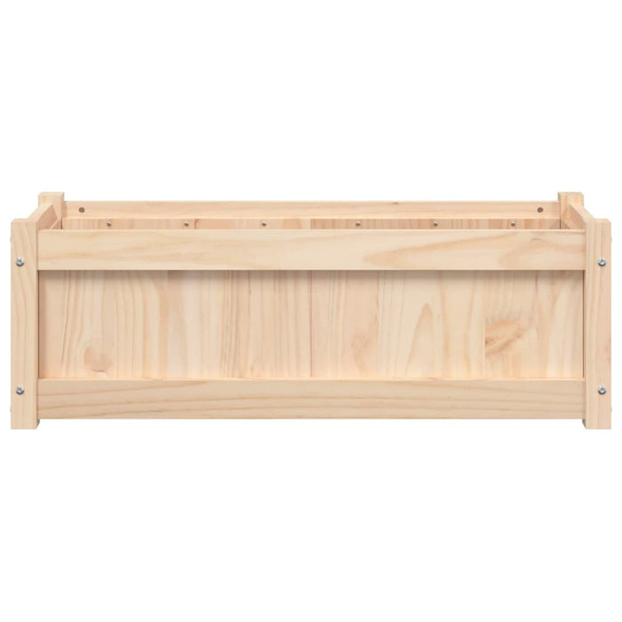 Jardinieră de grădină, 90x31x31 cm, lemn masiv de pin - WALTI WALTI