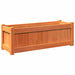 Jardinieră de grădină, maro ceruit, 90x31x31 cm, lemn masiv pin - WALTI WALTI
