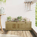 Jardinieră de grădină, 90x31x31 cm, lemn de pin impregnat - WALTI WALTI