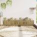 Jardiniere de gradina , 2 buc., lemn de pin impregnat - WALTI WALTI