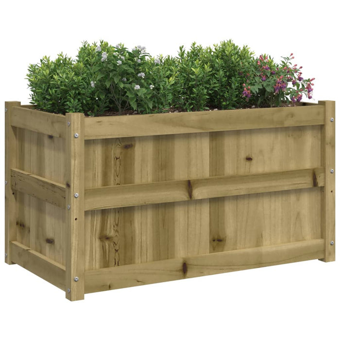 Jardiniere de gradina , 2 buc., lemn de pin impregnat WALTI