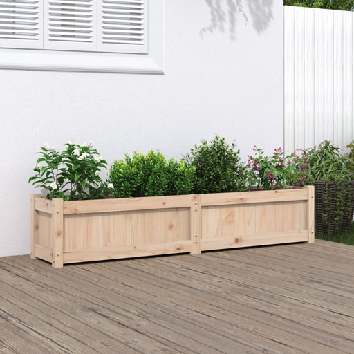 Jardinieră de grădină, 150x31x31 cm, lemn masiv de pin - WALTI WALTI