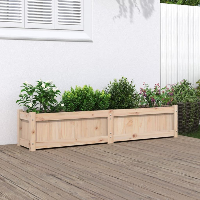 Jardinieră de grădină, 150x31x31 cm, lemn masiv de pin - WALTI WALTI