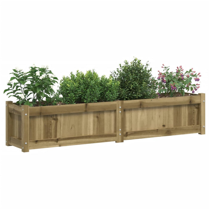 Jardiniere de gradina , 2 buc., lemn de pin impregnat - WALTI WALTI