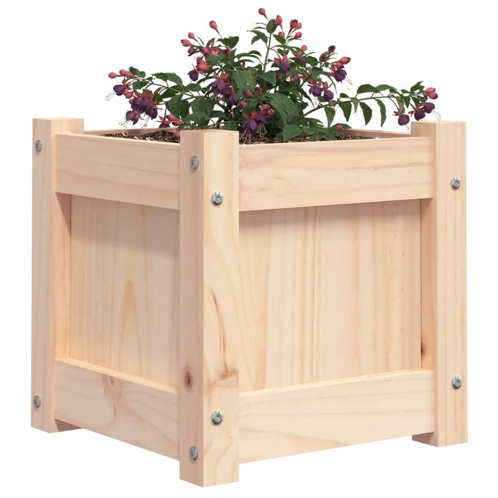 Jardiniere de grădină, 2 buc., lemn masiv de pin - WALTI WALTI