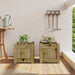 Jardiniere de gradina , 2 buc., lemn de pin impregnat - WALTI WALTI