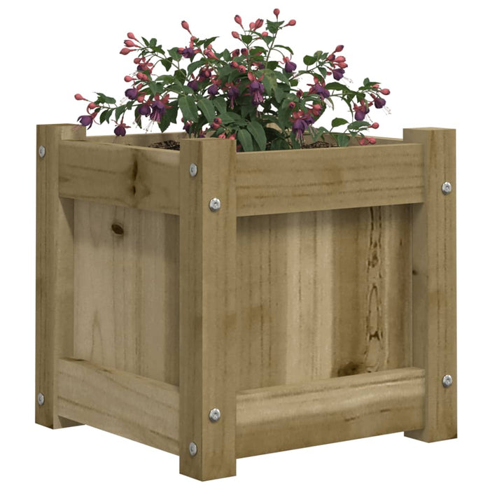 Jardiniere de gradina , 2 buc., lemn de pin impregnat - WALTI WALTI