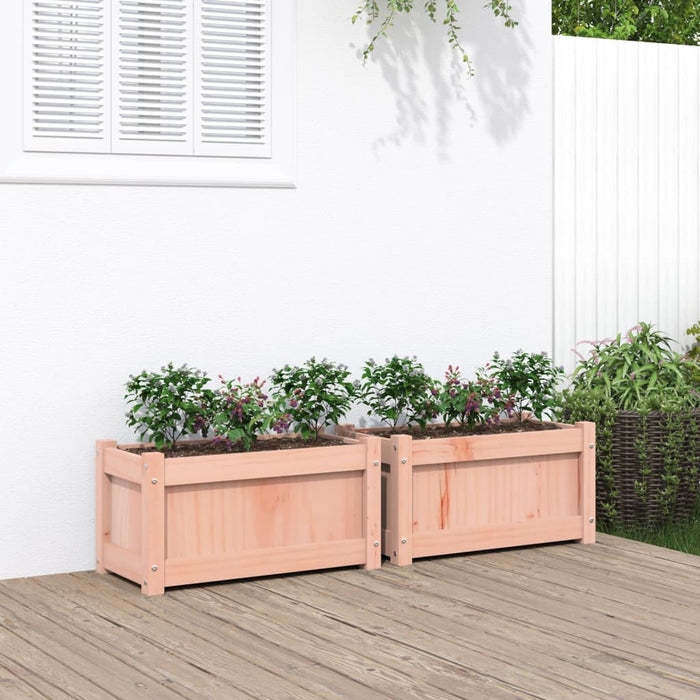 Jardiniere de grădină, 2 buc., lemn masiv douglas - WALTI WALTI