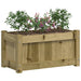 Jardiniere de gradina , 2 buc., lemn de pin impregnat - WALTI WALTI