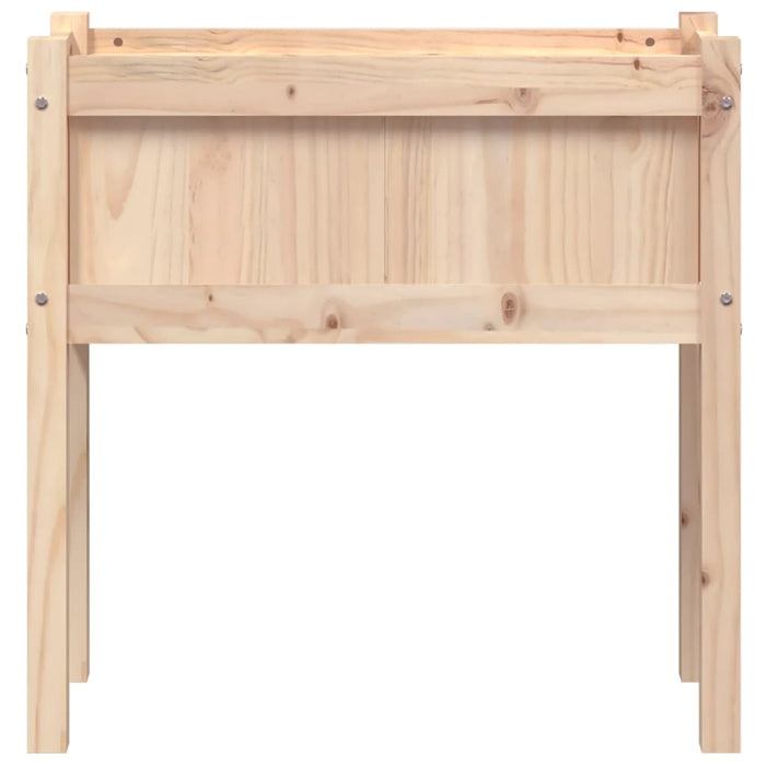 Jardinier de grădină cu picioare, 70x31x70cm, lemn masiv de pin - WALTI WALTI