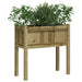 Jardiniere de gradina cu picioare 2 buc. lemn de pin impregnat - WALTI WALTI
