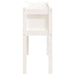 Jardinier de grădină cu picioare, alb, 110x31x70 cm, lemn masiv - WALTI WALTI