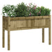 Jardiniere de gradina cu picioare 2 buc. lemn de pin impregnat - WALTI WALTI
