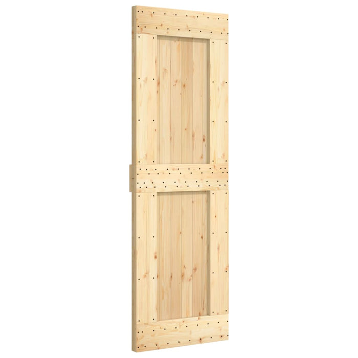 Ușă glisantă cu set de feronerie 70x210 cm, lemn masiv de pin - WALTI WALTI