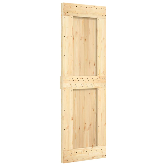 Ușă glisantă cu set de feronerie 70x210 cm, lemn masiv de pin - WALTI WALTI