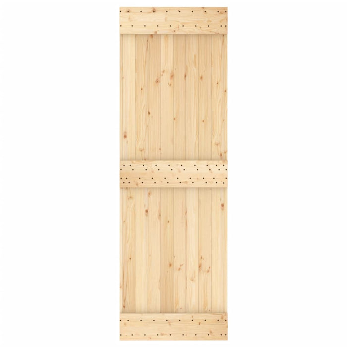 Ușă glisantă cu set de feronerie 70x210 cm, lemn masiv de pin - WALTI WALTI