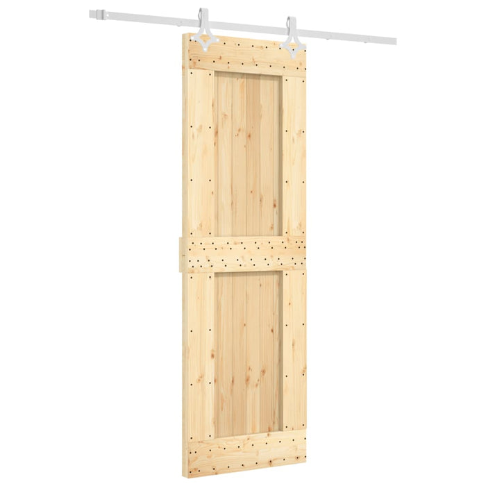 Ușă glisantă cu set de feronerie 70x210 cm, lemn masiv de pin - WALTI WALTI