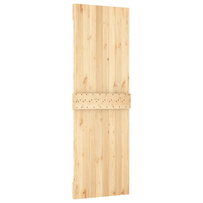 Ușă glisantă cu set de feronerie 70x210 cm, lemn masiv de pin - WALTI WALTI