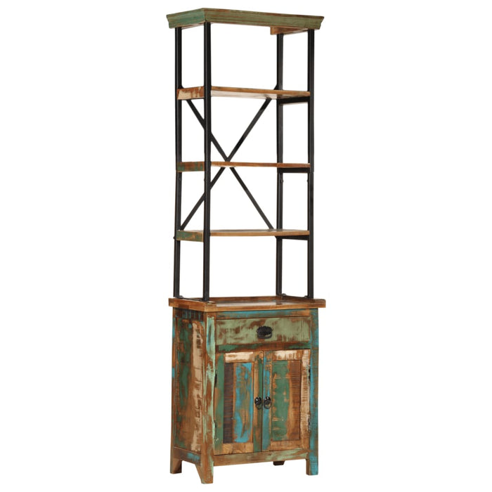 Dulap înalt, 55x30x180 cm, lemn masiv reciclat - WALTI WALTI