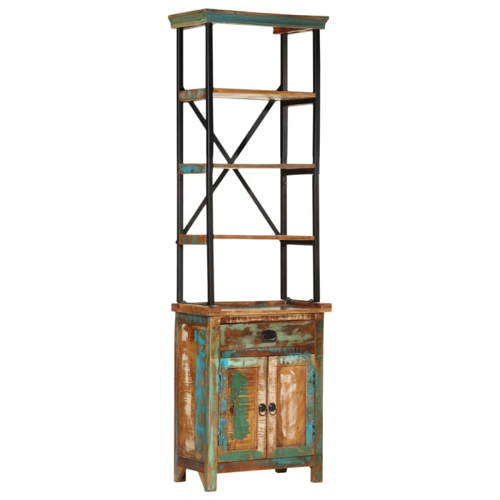 Dulap înalt, 55x30x180 cm, lemn masiv reciclat - WALTI WALTI