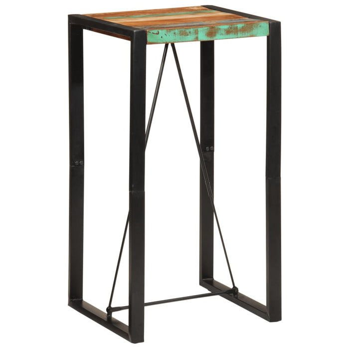 Masă de bar, 60x55x110 cm, lemn masiv reciclat - WALTI WALTI