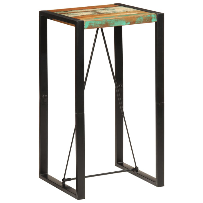 Masă de bar, 60x55x110 cm, lemn masiv reciclat - WALTI WALTI
