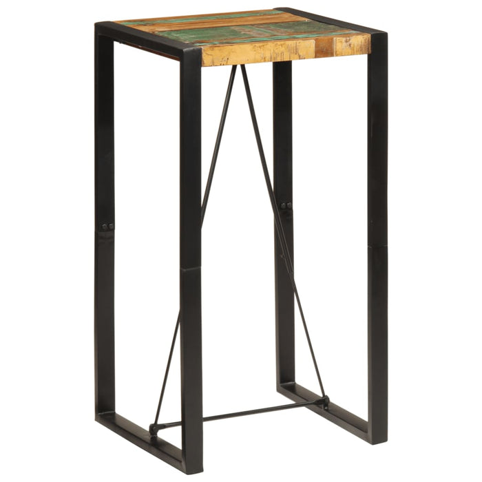 Masă de bar, 60x55x110 cm, lemn masiv reciclat - WALTI WALTI