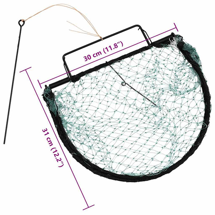 Capcană pentru păsări, verde, 30 cm, oțel - WALTI WALTI