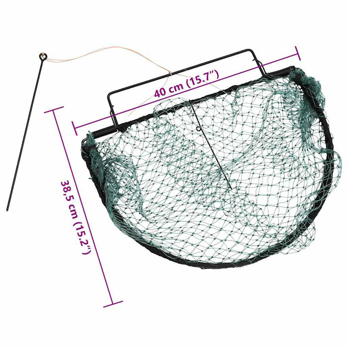 Capcană pentru păsări, verde, 40 cm, oțel - WALTI WALTI