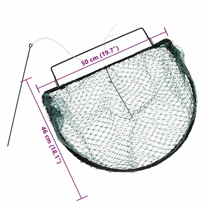 Capcană pentru păsări, verde, 50 cm, oțel - WALTI WALTI