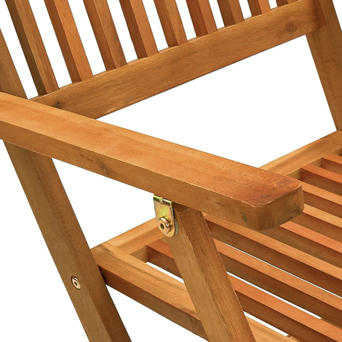 Set mobilier de grădină, 5 piese, lemn masiv de acacia - WALTI WALTI