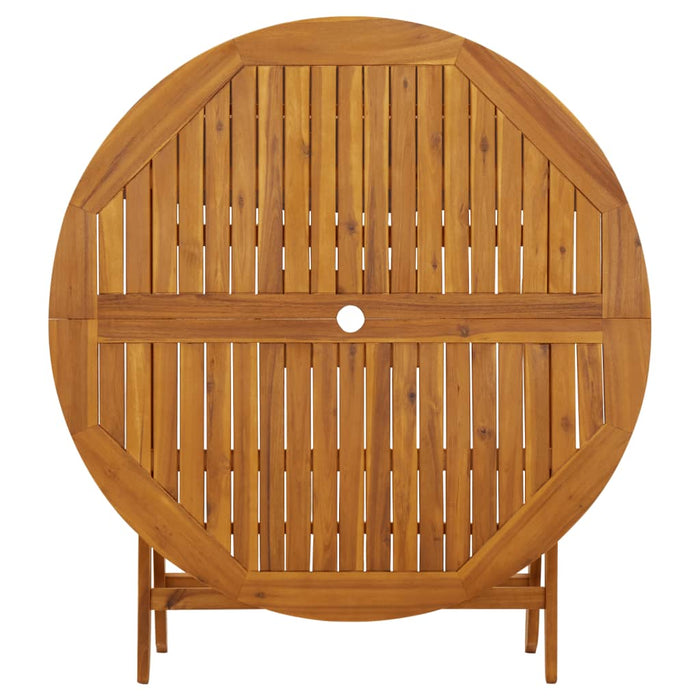 Set mobilier de grădină, 5 piese, lemn masiv de acacia - WALTI WALTI