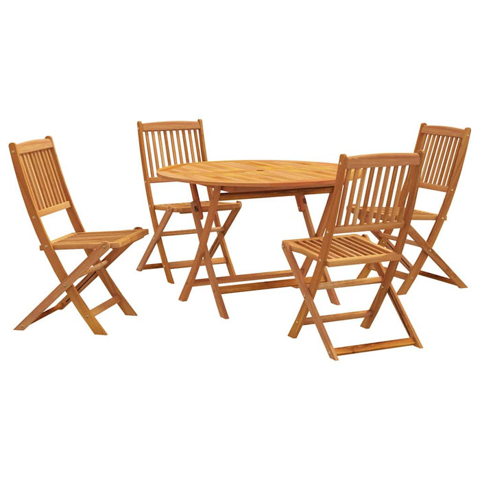 Set mobilier de grădină, 5 piese, lemn masiv de acacia - WALTI WALTI