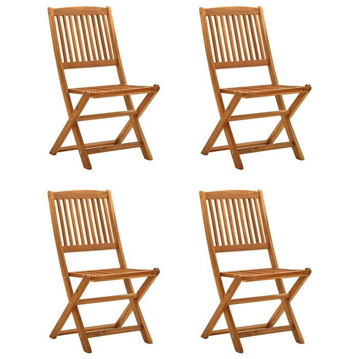 Set mobilier de grădină, 5 piese, lemn masiv de acacia - WALTI WALTI