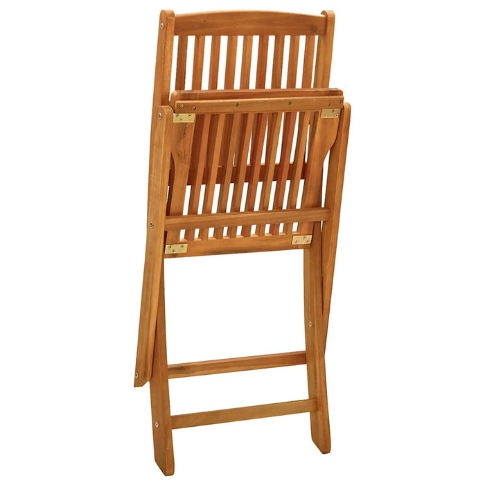 Set mobilier de grădină, 5 piese, lemn masiv de acacia - WALTI WALTI