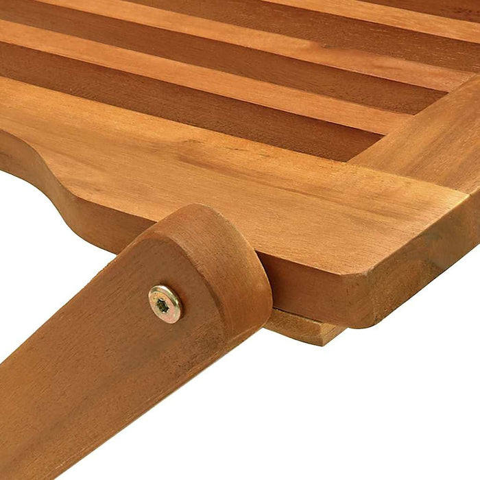 Set mobilier de grădină, 5 piese, lemn masiv de acacia - WALTI WALTI