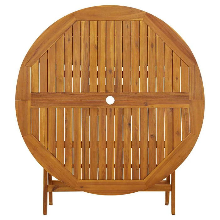 Set mobilier de grădină, 5 piese, lemn masiv de acacia - WALTI WALTI