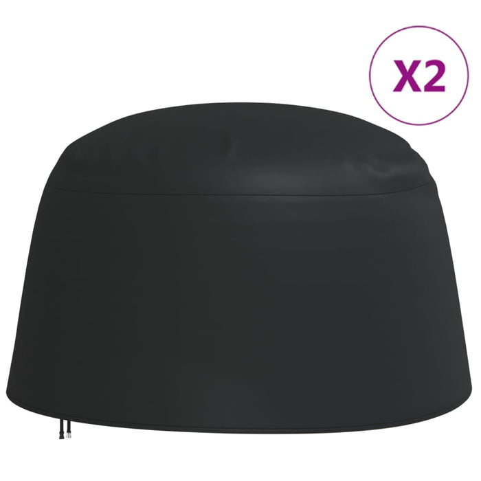 Huse scaune suspendate tip ou, 2 buc., Ø 190x115 cm Oxford 420D WALTI