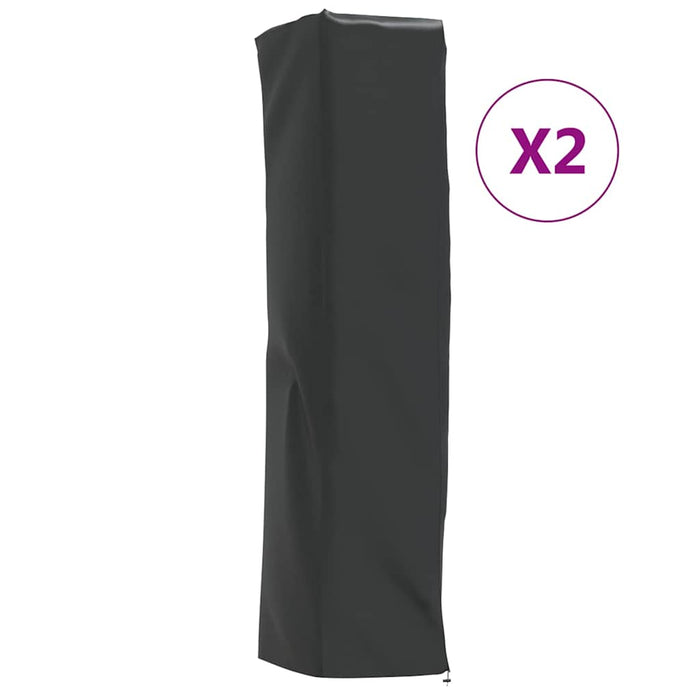 Huse încălzitoare formă piramidă 2 buc. 58x58x228cm Oxford 420D WALTI