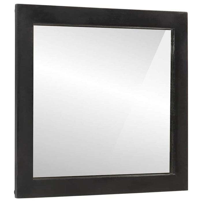 Oglindă de baie 55x1x60 cm sticlă și lemn masiv de mango - WALTI WALTI