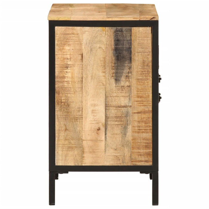 Dulap pentru chiuvetă de baie 55x35x60 cm lemn masiv mango&fier - WALTI WALTI