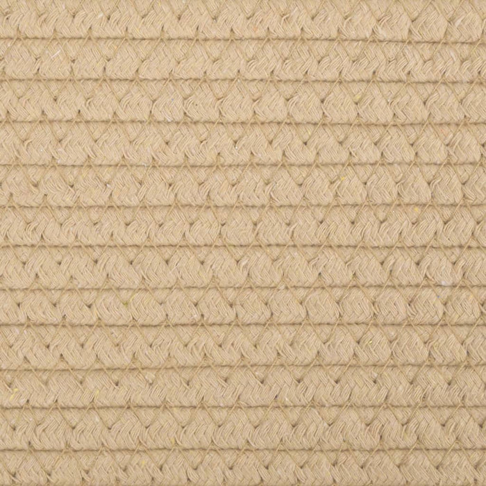 Coș de depozitare cu capac, negru și bej, Ø37x50 cm bumbac - WALTI WALTI