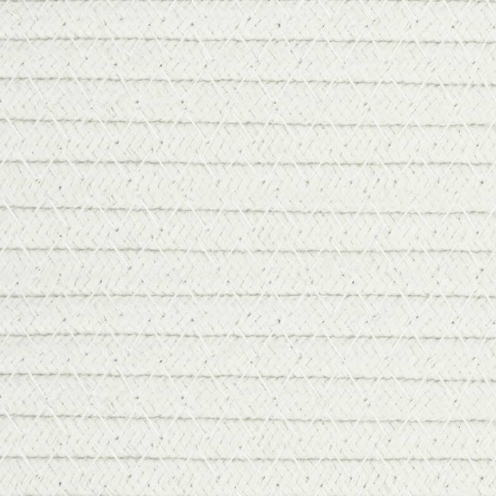 Coș de depozitare cu capac, alb și negru, Ø40x35 cm bumbac - WALTI WALTI