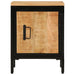 Dulap de pat, 40x30x52,5 cm, lemn masiv de mango brut - WALTI WALTI