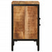 Dulap de pat, 40x30x52,5 cm, lemn masiv de mango brut - WALTI WALTI
