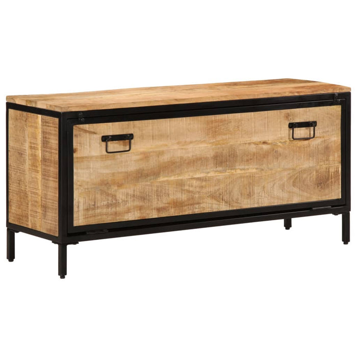 Dulap pentru încălțăminte 110x35x53 cm lemn masiv de mango brut WALTI
