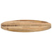 Blat de masă rotund, Ø 40x1,5 cm, lemn masiv de mango brut - WALTI WALTI