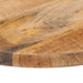 Blat de masă rotund, Ø 50x2,5 cm, lemn masiv de mango brut - WALTI WALTI